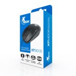 Mouse óptico 3D de tres botones