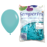 Globos color celeste #12 c/u