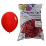 Globos color rojo #12 c/u
