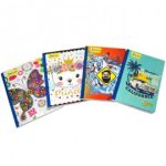 Cuaderno Cosido con Sticker 1L