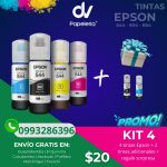 Tintas Epson (Combo x6) +Regalo sorpresa
