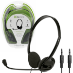 Auriculares Headset, Control De Volumen, Microfono Usb Negro